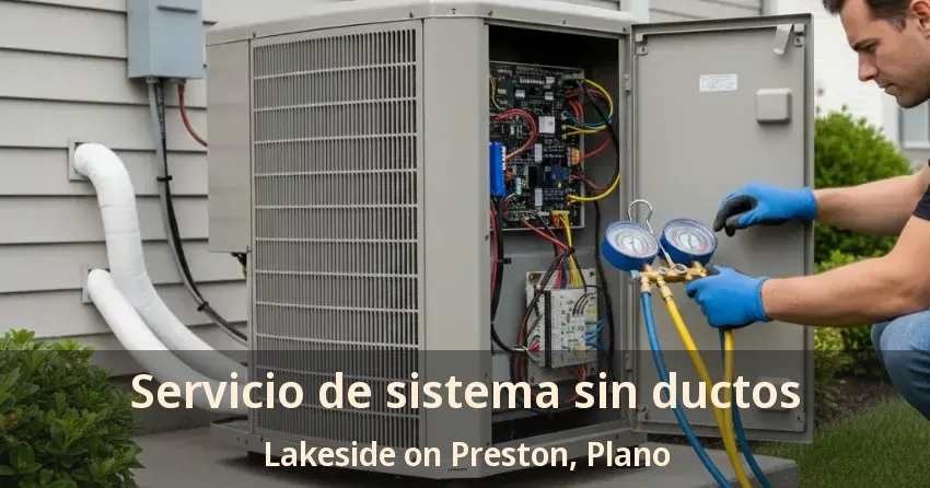 Servicio de sistema sin ductos Lakeside on Preston, Plano - TX