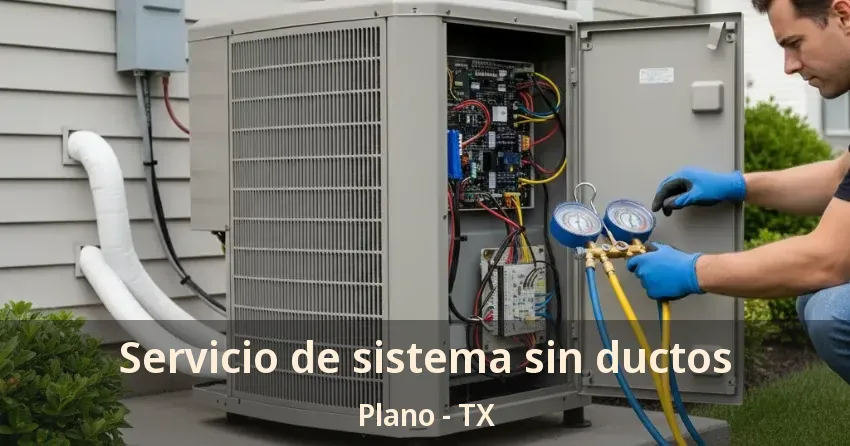 Servicio de sistema sin ductos Plano - TX