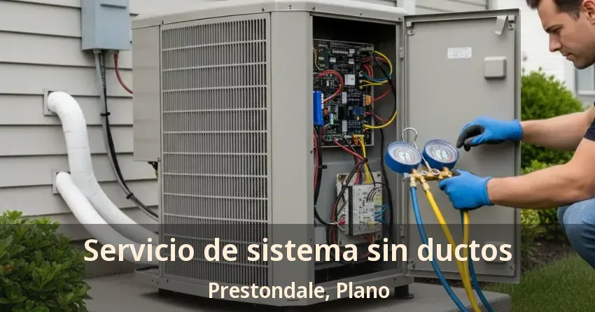 Servicio de sistema sin ductos Prestondale, Plano - TX