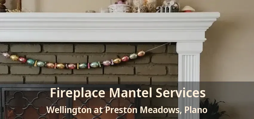 Fireplace Mantel Services Wellington at Preston Meadows, Plano - TX