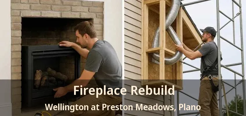 Fireplace Rebuild Wellington at Preston Meadows, Plano - TX Fireplace Rebuild Wellington at Preston Meadows, Plano - TX