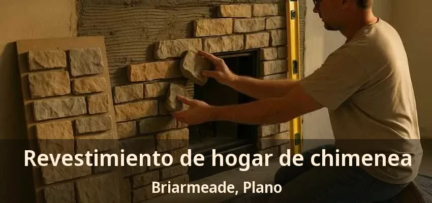 Revestimiento de hogar de chimenea Briarmeade, Plano - TX