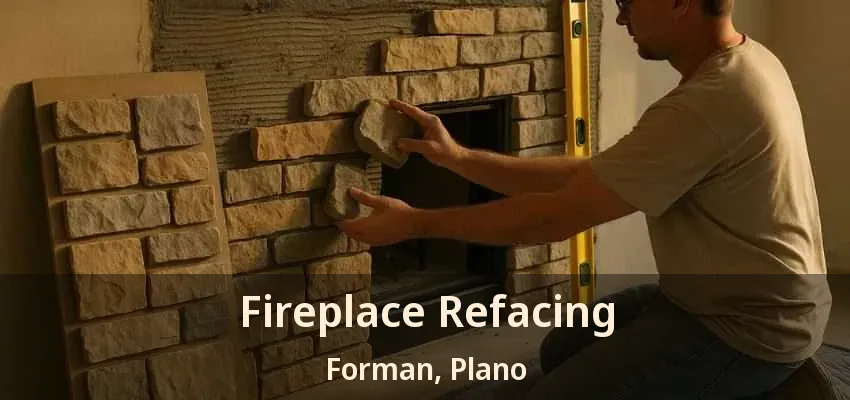 Fireplace Refacing Forman, Plano - TX Fireplace Refacing Forman, Plano - TX