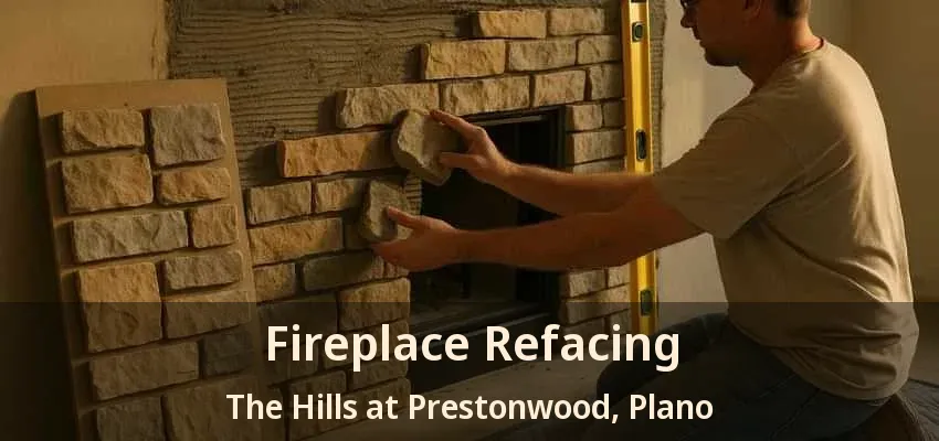 Fireplace Refacing The Hills at Prestonwood, Plano - TX Fireplace Refacing The Hills at Prestonwood, Plano - TX
