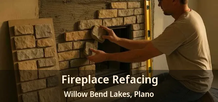 Fireplace Refacing Willow Bend Lakes, Plano - TX Fireplace Refacing Willow Bend Lakes, Plano - TX