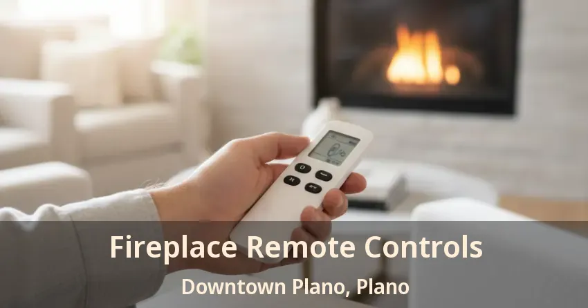 Fireplace Remote Controls Downtown Plano, Plano - TX