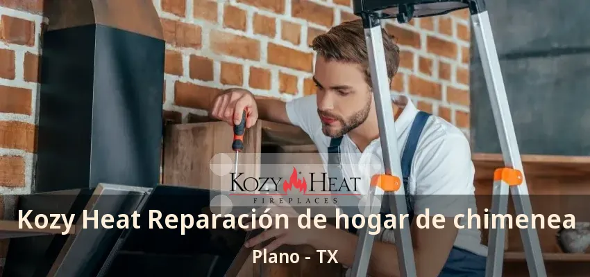 Kozy Heat Reparación de hogar de chimenea Plano - TX