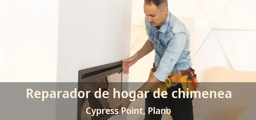 Reparador de hogar de chimenea Cypress Point, Plano - TX