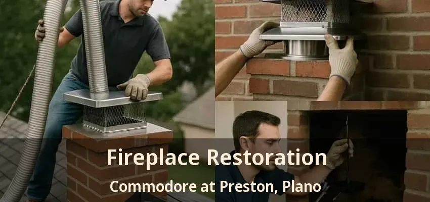 Fireplace Restoration Commodore at Preston, Plano - TX Fireplace Restoration Commodore at Preston, Plano - TX
