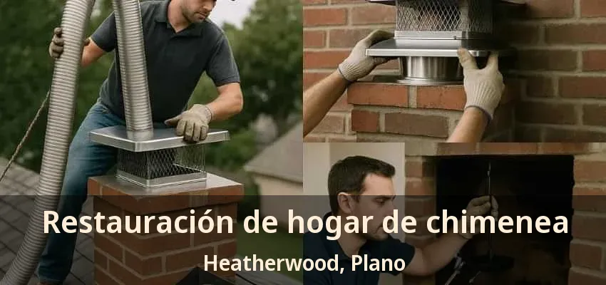 Restauración de hogar de chimenea Heatherwood, Plano - TX