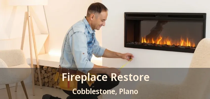 Fireplace Restore Cobblestone, Plano - TX