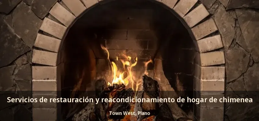Servicios de restauración y reacondicionamiento de hogar de chimenea Town West, Plano - TX