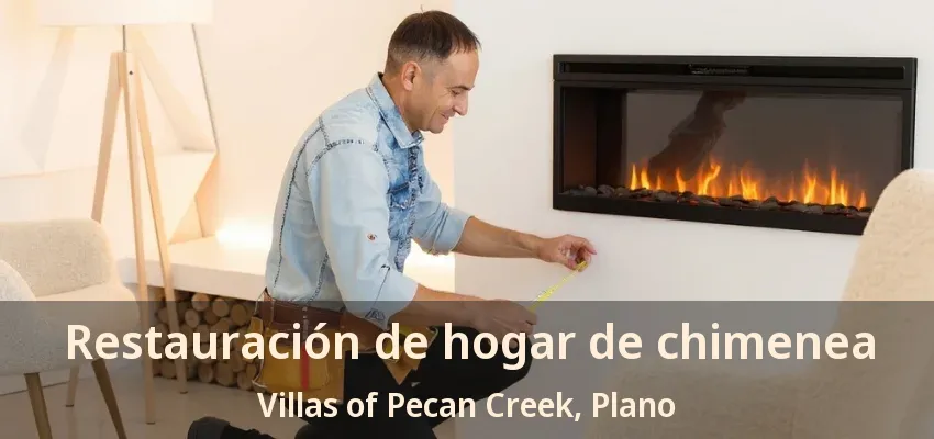 Restauración de hogar de chimenea Villas of Pecan Creek, Plano - TX