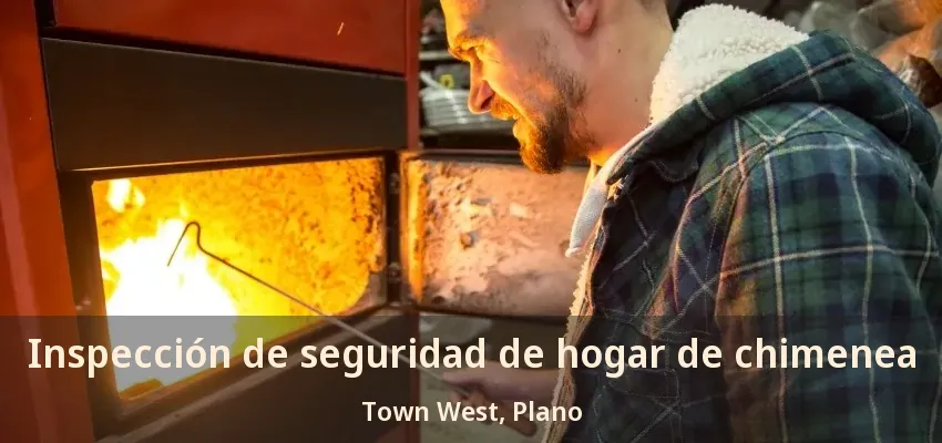Inspección de seguridad de hogar de chimenea Town West, Plano - TX