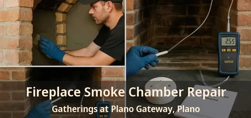 Fireplace Smoke Chamber Repair Gatherings at Plano Gateway, Plano - TX Fireplace Smoke Chamber Repair Gatherings at Plano Gateway, Plano - TX