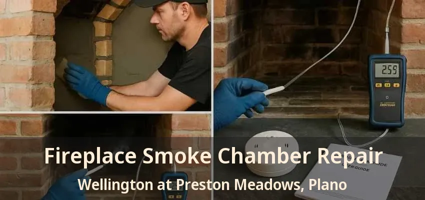 Fireplace Smoke Chamber Repair Wellington at Preston Meadows, Plano - TX Fireplace Smoke Chamber Repair Wellington at Preston Meadows, Plano - TX