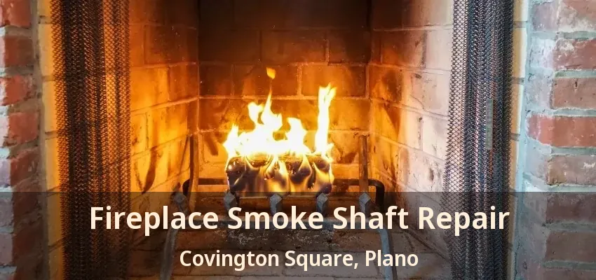 Fireplace Smoke Shaft Repair Covington Square, Plano - TX