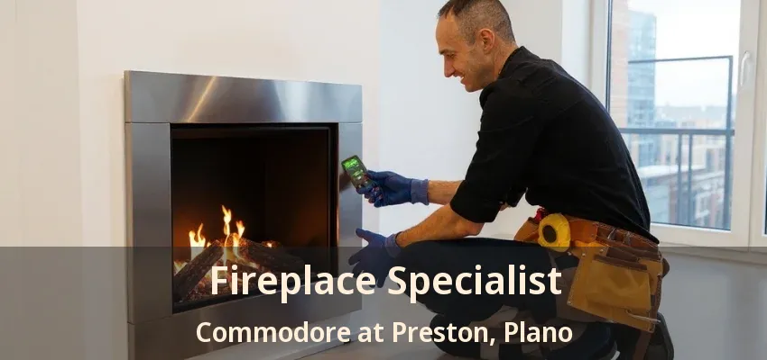 Fireplace Specialist Commodore at Preston, Plano - TX