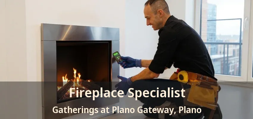 Fireplace Specialist Gatherings at Plano Gateway, Plano - TX