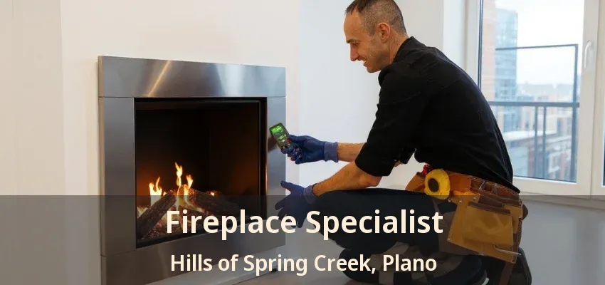 Fireplace Specialist Hills of Spring Creek, Plano - TX