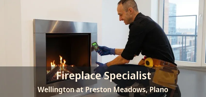 Fireplace Specialist Wellington at Preston Meadows, Plano - TX