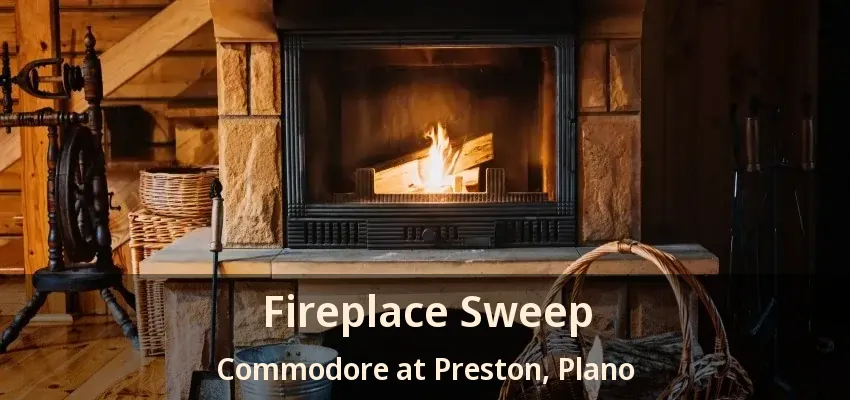 Fireplace Sweep Commodore at Preston, Plano - TX