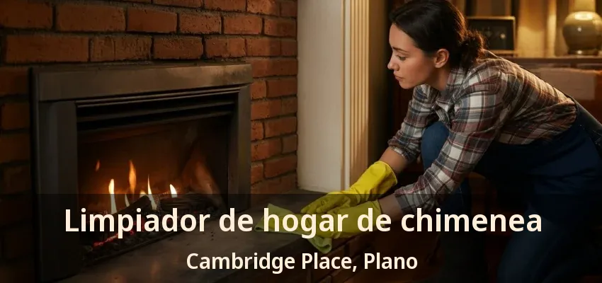 Limpiador de hogar de chimenea Cambridge Place, Plano - TX