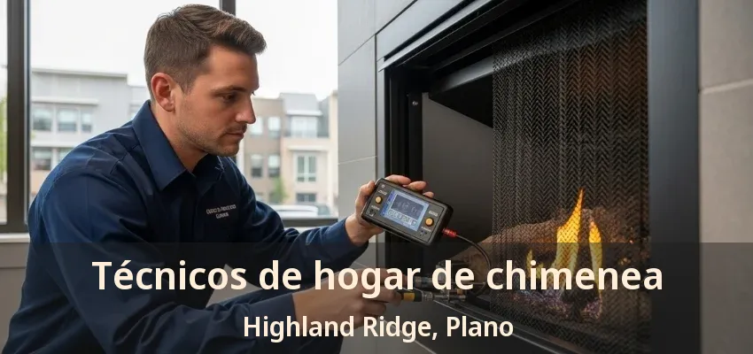 Técnicos de hogar de chimenea Highland Ridge, Plano - TX