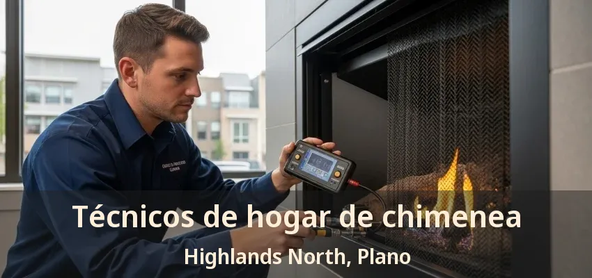 Técnicos de hogar de chimenea Highlands North, Plano - TX