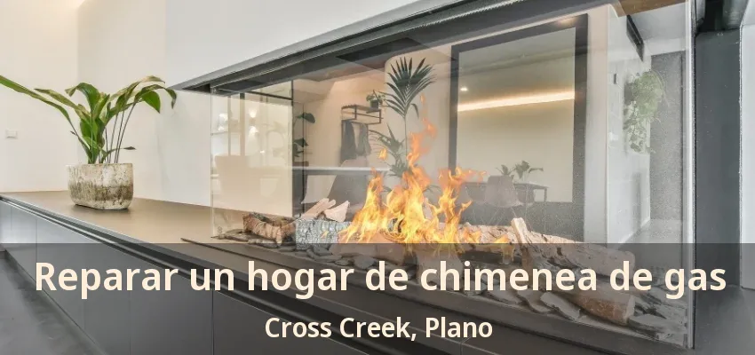 Reparar un hogar de chimenea de gas Cross Creek, Plano - TX