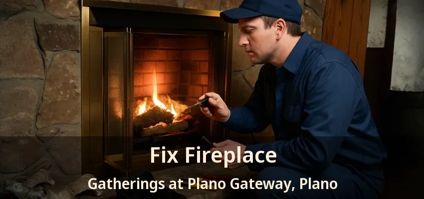 Fix Fireplace Gatherings at Plano Gateway, Plano - TX
