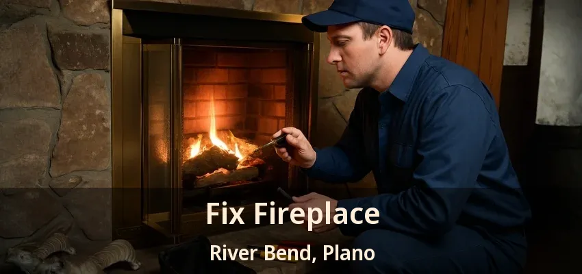 Fix Fireplace River Bend, Plano - TX