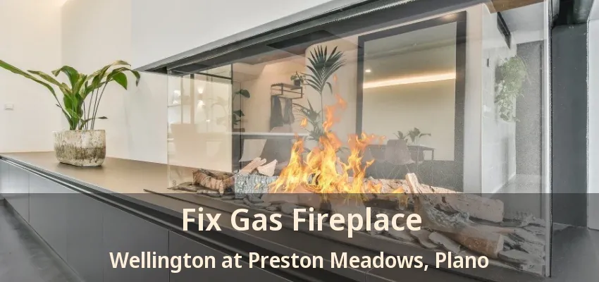Fix Gas Fireplace Wellington at Preston Meadows, Plano - TX