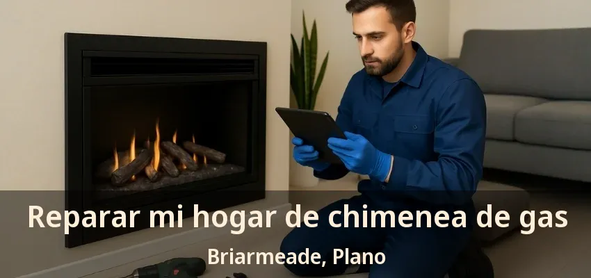 Reparar mi hogar de chimenea de gas Briarmeade, Plano - TX