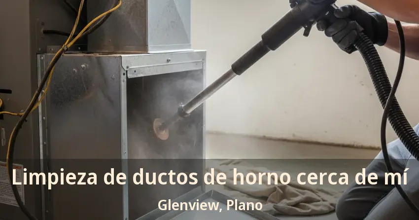 Limpieza de ductos de horno cerca de mí Glenview, Plano - TX