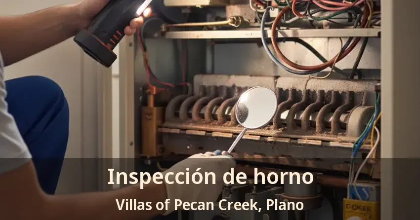 Inspección de horno Villas of Pecan Creek, Plano - TX