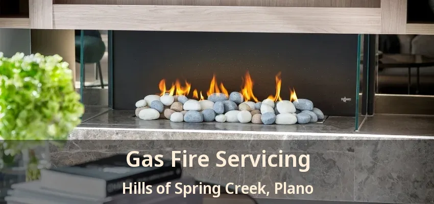 Gas Fire Servicing Hills of Spring Creek, Plano - TX