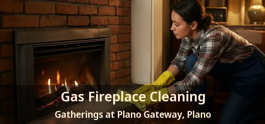 Gas Fireplace Cleaning Gatherings at Plano Gateway, Plano - TX