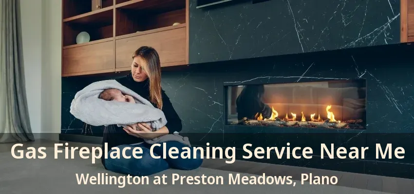 Gas Fireplace Cleaning Service Near Me Wellington at Preston Meadows, Plano - TX