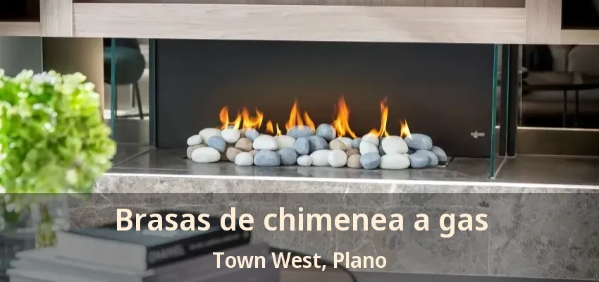 Brasas de chimenea a gas Town West, Plano - TX Brasas de chimenea a gas Town West, Plano - TX