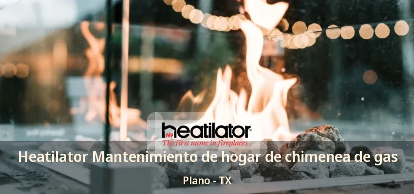 Heatilator Mantenimiento de hogar de chimenea de gas Plano - TX