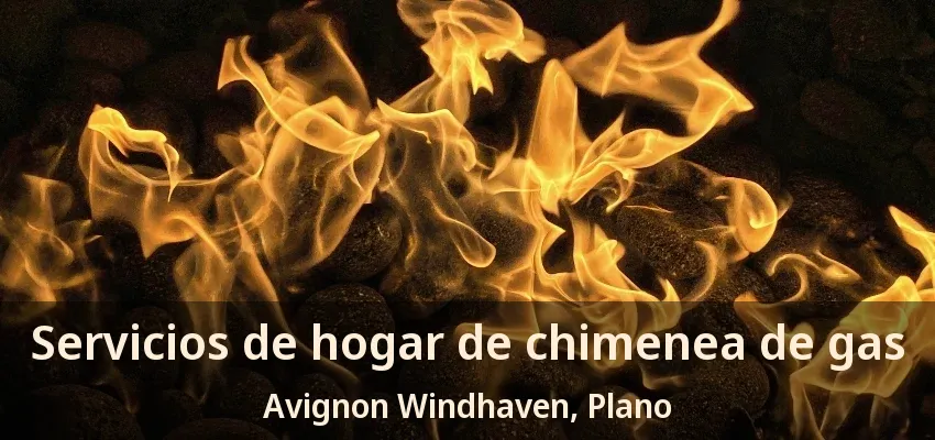 Servicios de hogar de chimenea de gas Avignon Windhaven, Plano - TX