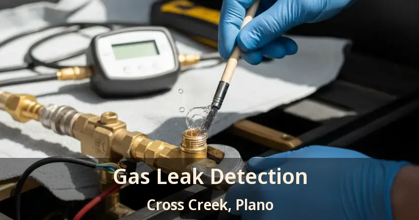 Gas Leak Detection Cross Creek, Plano - TX Gas Leak Detection Cross Creek, Plano - TX