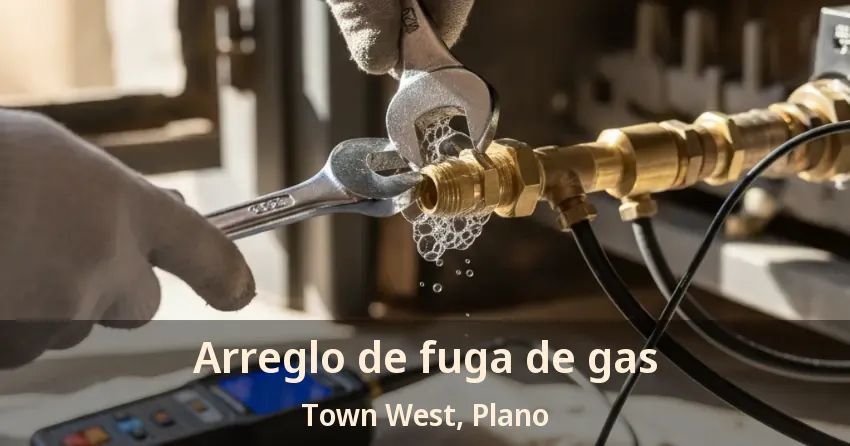 Arreglo de fuga de gas Town West, Plano - TX