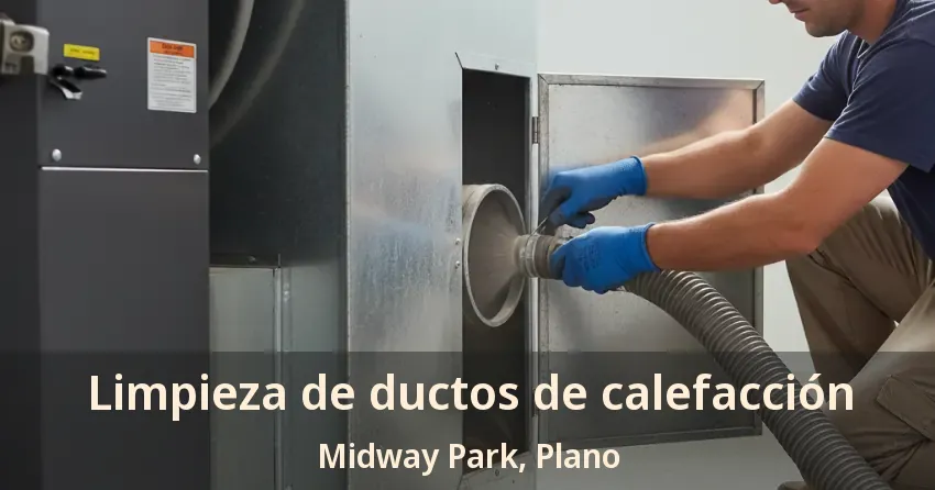 Limpieza de ductos de calefacción Midway Park, Plano - TX