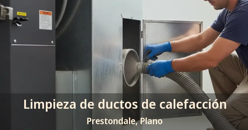 Limpieza de ductos de calefacción Prestondale, Plano - TX