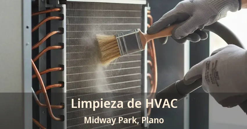 Limpieza de HVAC Midway Park, Plano - TX