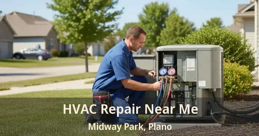 HVAC Repair Near Me Midway Park, Plano - TX