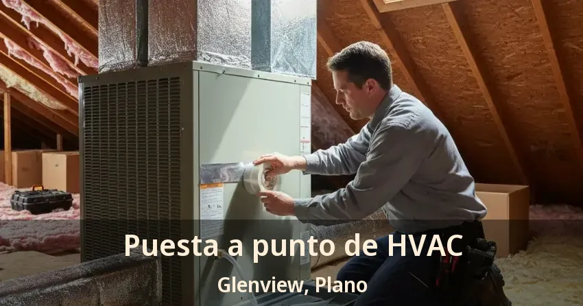 Puesta a punto de HVAC Glenview, Plano - TX