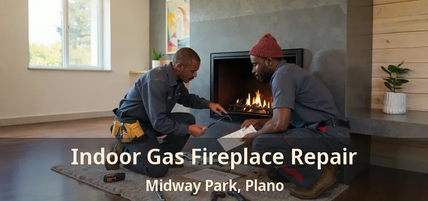 Indoor Gas Fireplace Repair Midway Park, Plano - TX